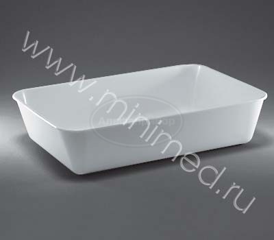 Лоток прямоугольный п/с, 350*250*80 мм, упаковка 1шт, Aptaca