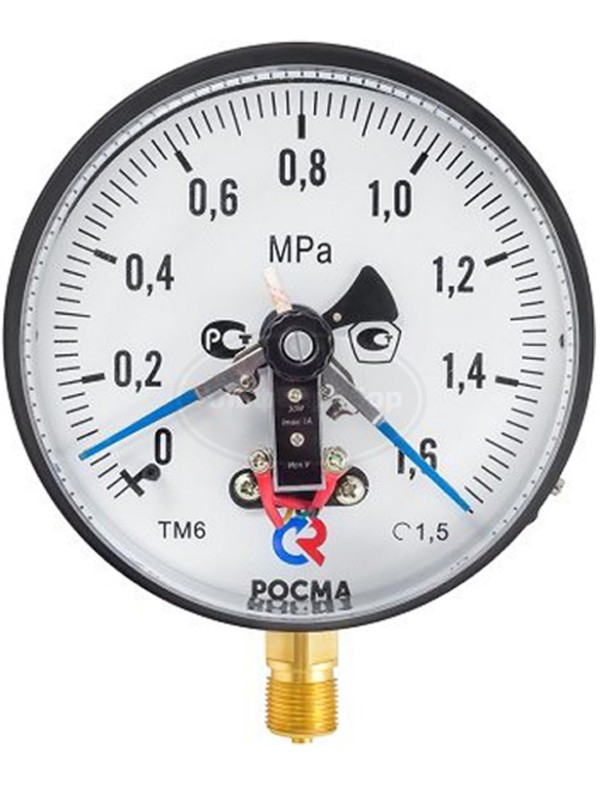 Вакуумметр ТВ-610.05 IP54 (с электроконтактной приставкой с повышенной пылевлагозащищенностью)