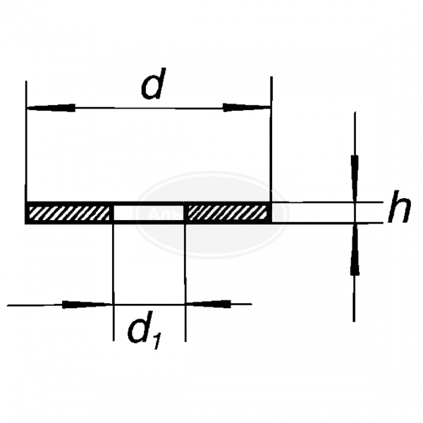 Защитная пленка PTFE с отверстием 13*4*0,2мм