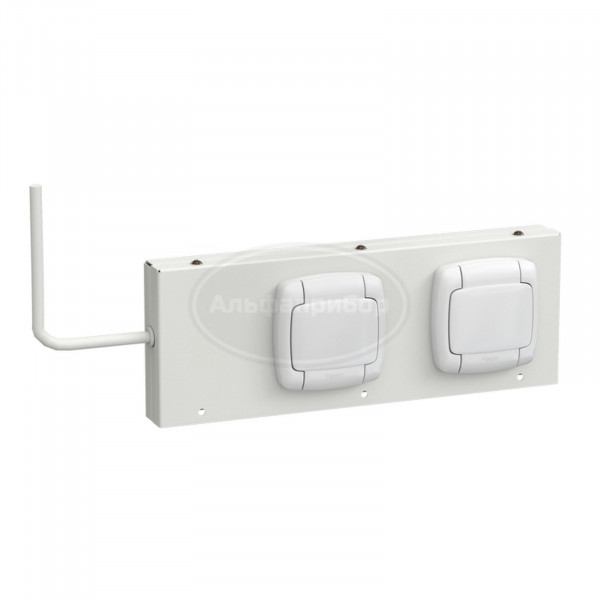 Панель для нижних полок с розетками (4 шт) 300x66x110 мм