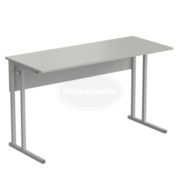 Стол ученический упрощенный 1200х500х700 мм, раб. поверхность - серый ламинат