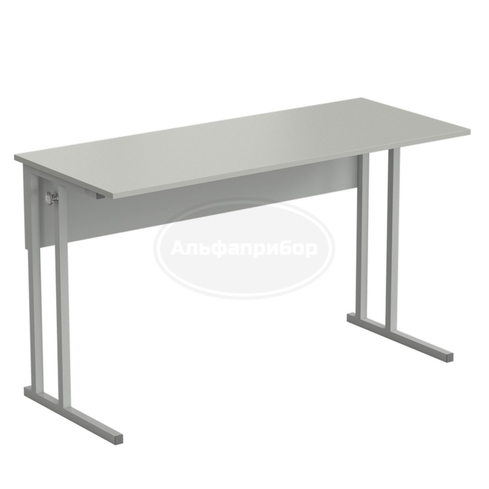 Стол ученический упрощенный 1200х500х700 мм, раб. поверхность - серый ламинат