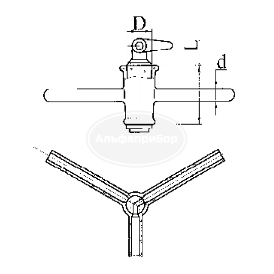 Кран КС-1А-40-2,5