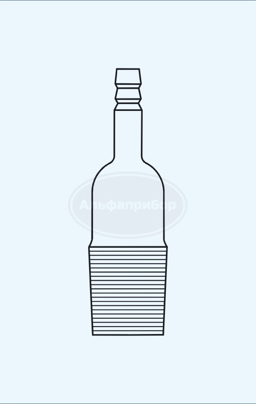 Стандартное соединение с прямой оливой SJ 14/23, Technosklo