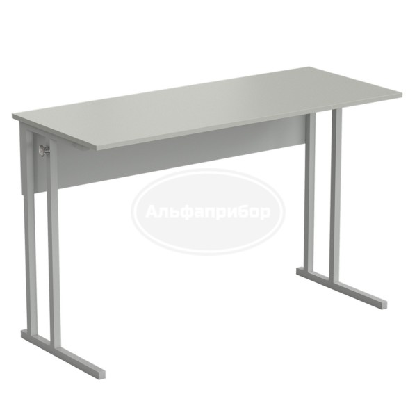 Стол ученический упрощенный 1200х500х760 мм, раб. поверхность - серый ламинат