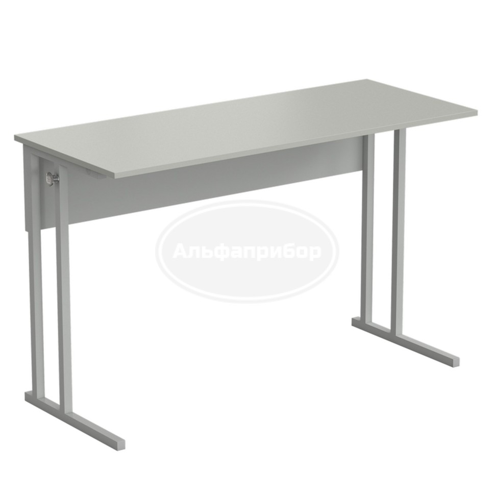 Стол ученический упрощенный 1200х500х760 мм, раб. поверхность - серый ламинат