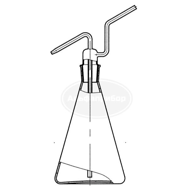 Промывалка 1000мл ГФ 5.887.363