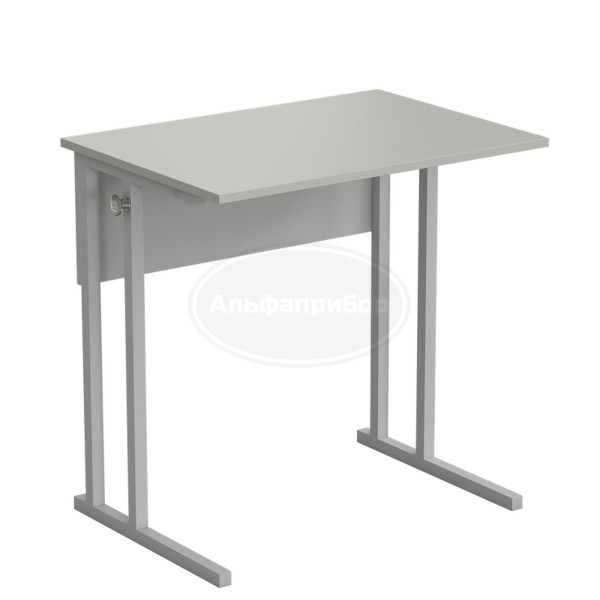Стол ученический упрощенный 700х500х700 мм, раб. поверхность - серый ламинат