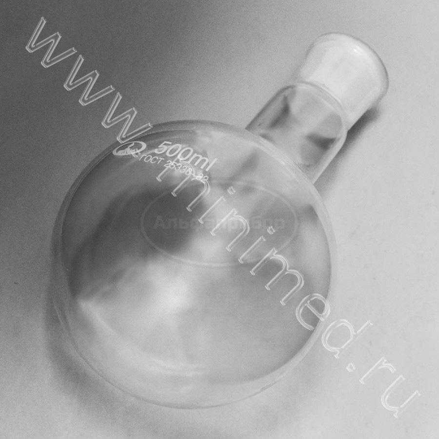 Колба К-1-500-29/32 ТУ 9464-019-29508133-2015, ТС, МиниМед, упаковка 8 / кор. 48шт