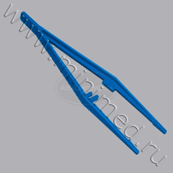 Пинцет длина 19 см, п/с., нестерильный, упаковка 10шт