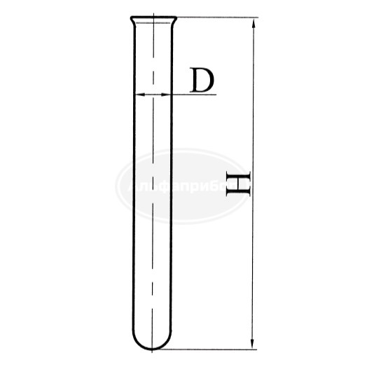 Пробирка П1 9*80 агглютинационная ТУ 92-891.004-89