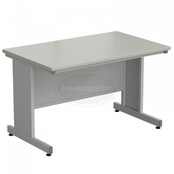 Стол пристенный 1200х750х750 мм, раб. поверхность - серый ламинат