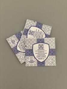 Салфетка спиртовая 30*60 мм в инд. упаковке (800 шт.)