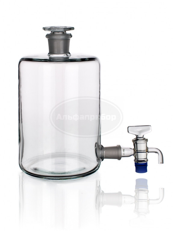 Бутыль Вульфа с горловиной и носиком без крана 2000мл 29/32-19/26, Simax