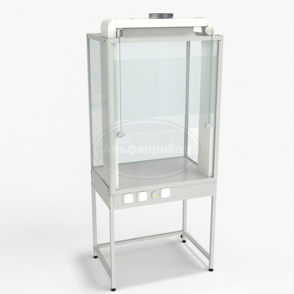 Шкаф демонстрационный напольный с электрикой 950х650х2245 мм, раб. поверхность - Labgrade-лайт