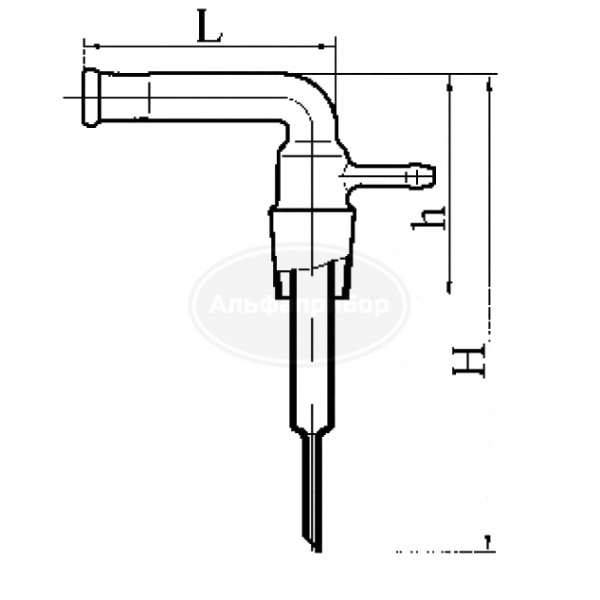 Алонж АИО-П-29/32-14/23, эскиз 2-447