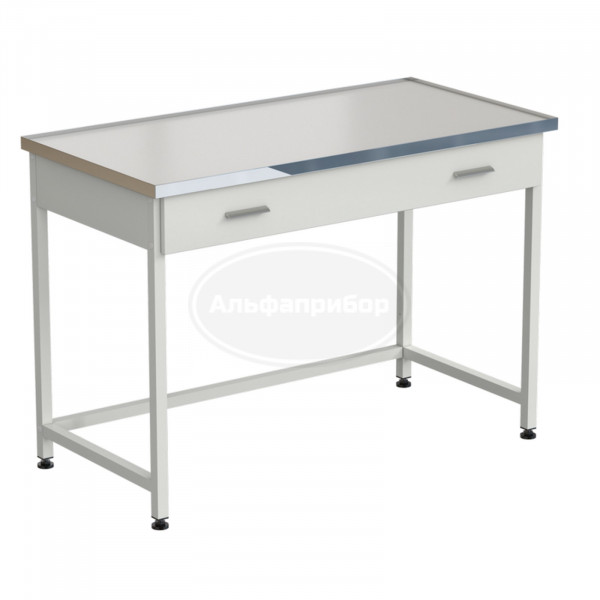 Стол лабораторный с 1 ящиком 1212х610х850 мм, раб. поверхность - Labgrade-лайт