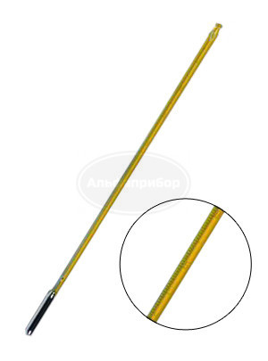 Термометр для испытания нефтепродуктов ТИН-12