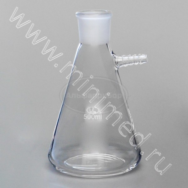 Колба 2-500-29/32,ТС, с тубусом (Бунзена), ТС, упаковка 8/48шт