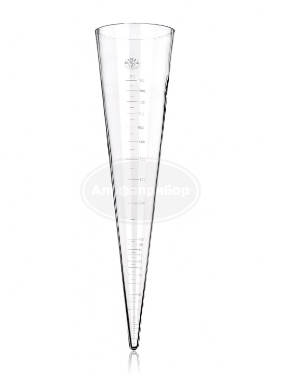Конус для седиментации Имгоффа закрытый конус 1000мл cesky, Simax