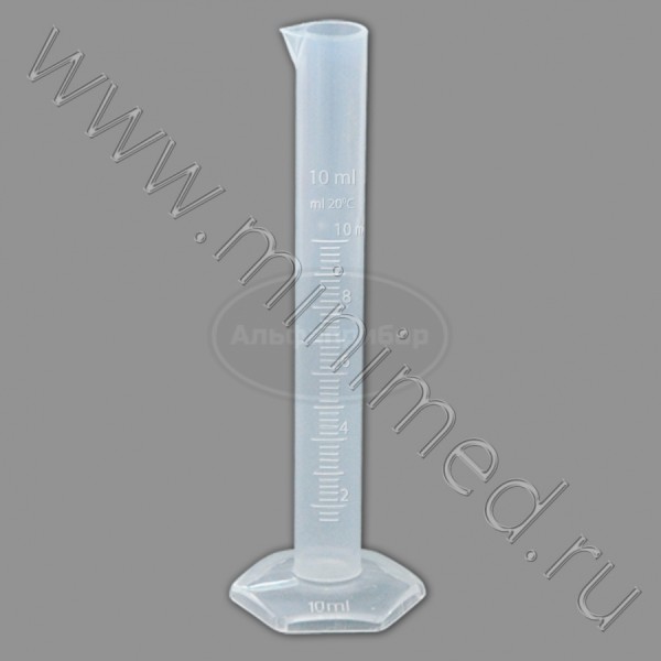 Цилиндр 10мл, п/п, упаковка 200/800шт