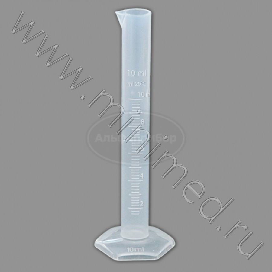 Цилиндр 10мл, п/п, упаковка 200/800шт