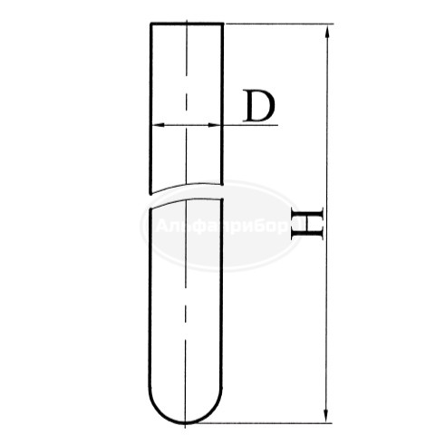 Пробирка П2 13*120 серологическая ГФ 7.350.197