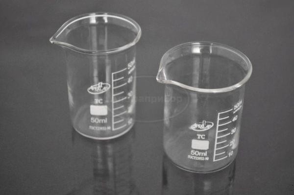 Стакан лабораторный В-1-800 с делением