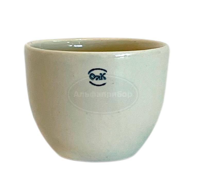 Тигель низкий фарфоровый №5 55х28х42 мм