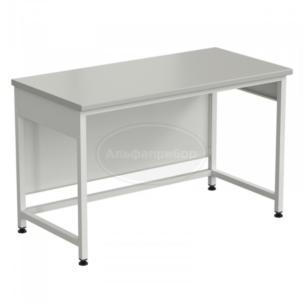 Стол письменный 1200x600x750 мм, раб. поверхность - серый ламинат