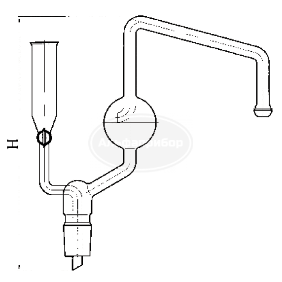 Насадка для отгонки азота, эскиз 5-170