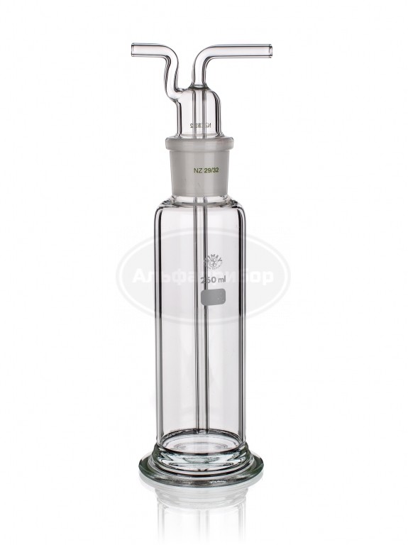 Промывалка Дрехслера с бутылкой 500мл НП 29/32, Simax