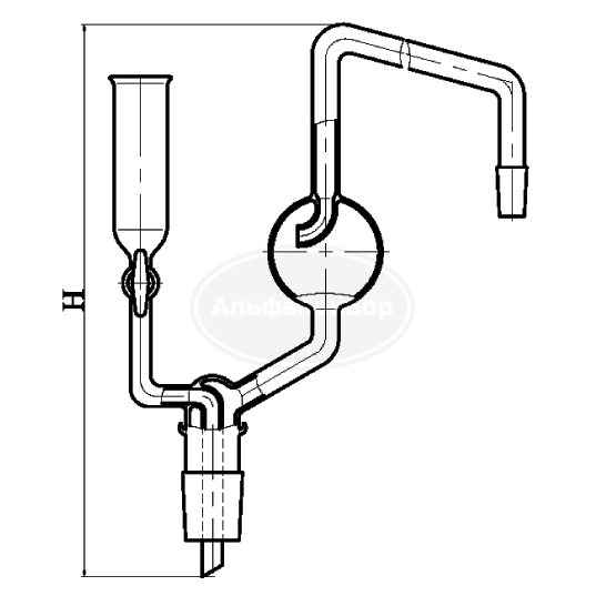 Насадка для отгонки азота, эскиз 5-170-01