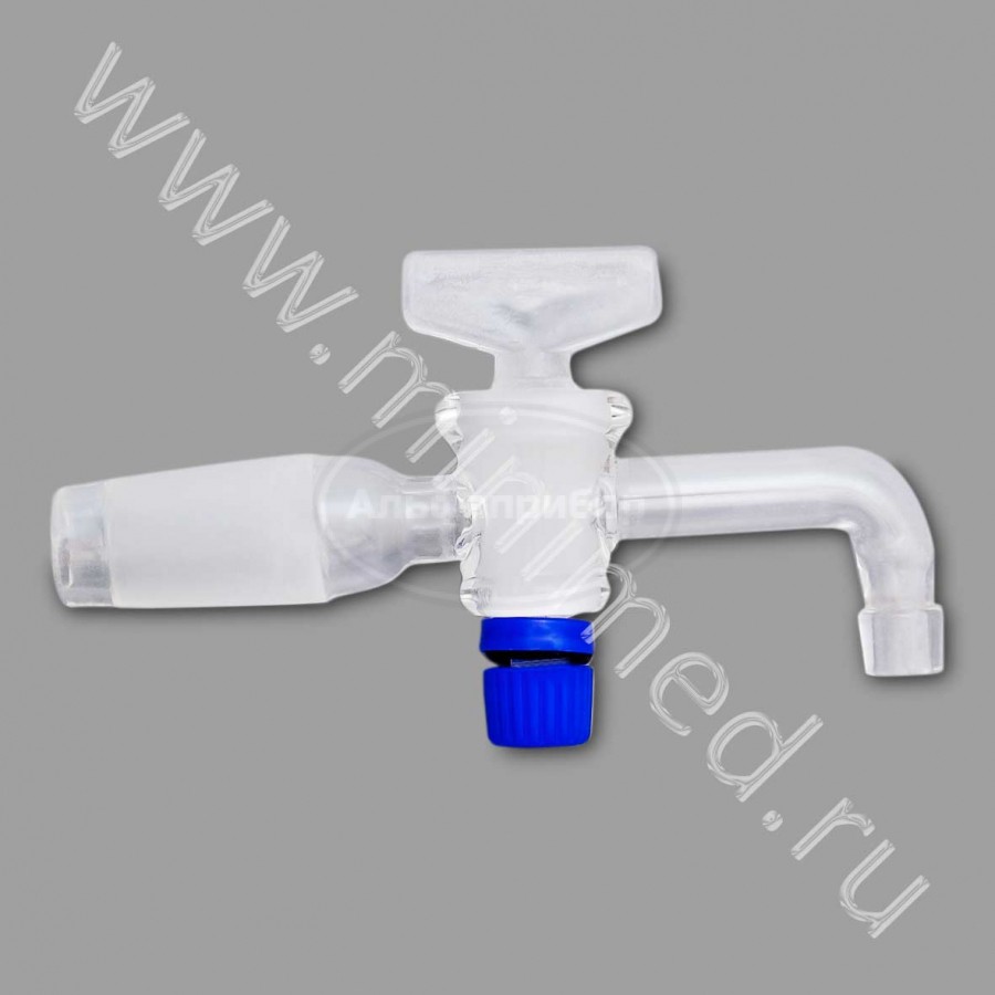 Кран для склянки-аспиратора 1000мл, упаковка 1шт