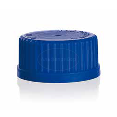 Крышка PP винтовая GL 32 синяя
