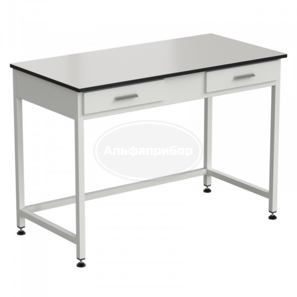 Стол лабораторный с 2 ящиками 1200х600х850 мм, раб. поверхность - Labgrade
