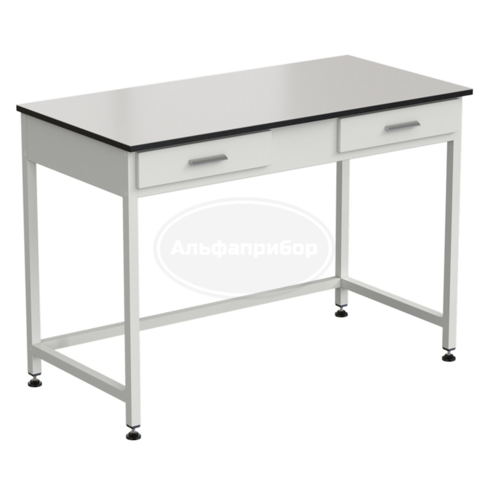 Стол лабораторный с 2 ящиками 1200х600х850 мм, раб. поверхность - Labgrade