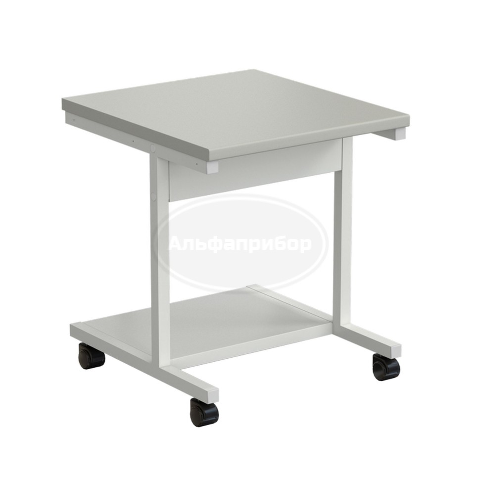 Стол подкатной 600x550x640 мм, раб. поверхность - серый ламинат