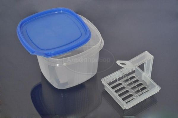 Контейнер-ванночка для окраски препаратов 1 л, ПП