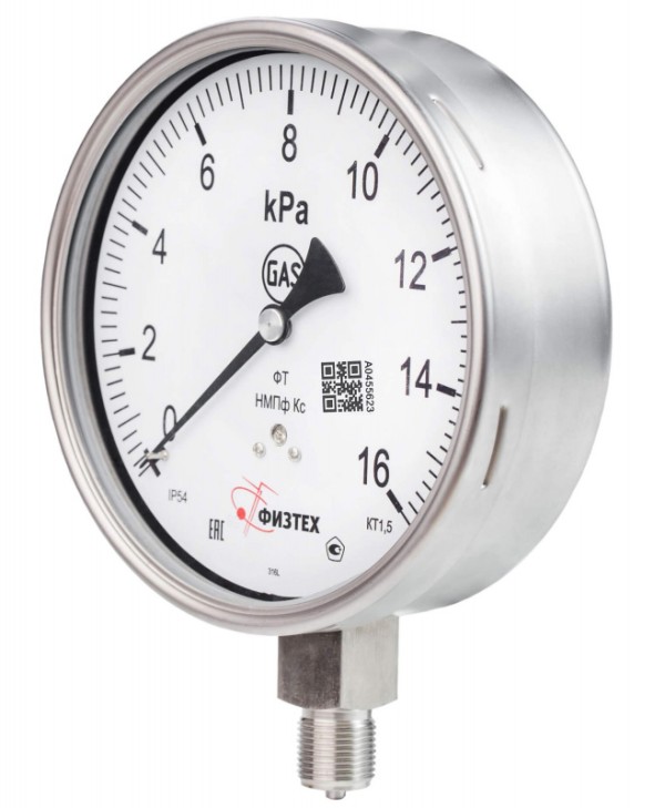 Тягонапоромеры, напоромеры коррозионностойкие ТНМПф Кс, НМПф Кс d.160