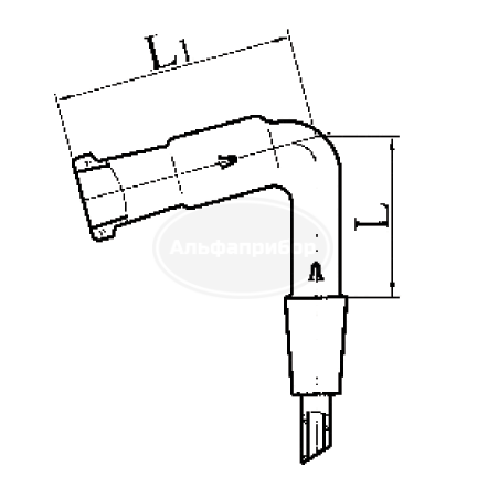 Изгиб И 75 КМ-19/26-14/23 ГФ 6.453.097-16