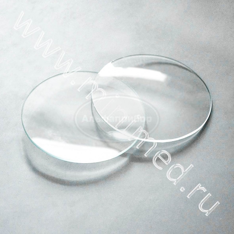 Стекло для микропрепаратов по ТУ 9464-012-52876859-2014, "часовое" 45 мм, упаковка 10 /600шт, МиниЛаб
