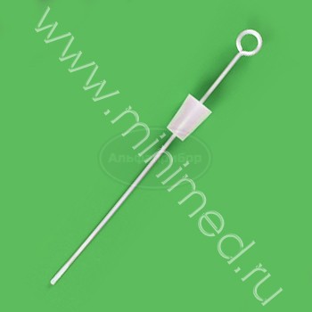 Тампонодержатель алюминиевый с конусной силиконовой белой пробкой №14, BR-004-051,шт