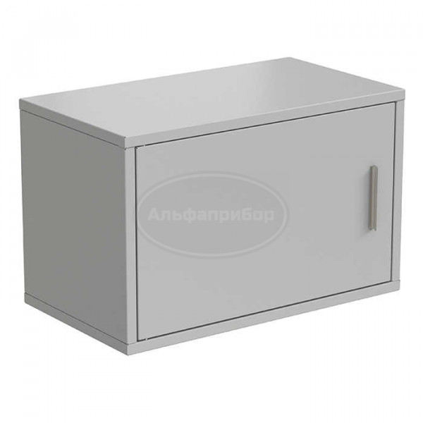 Полка настенная 600х340х380 мм, серый металл