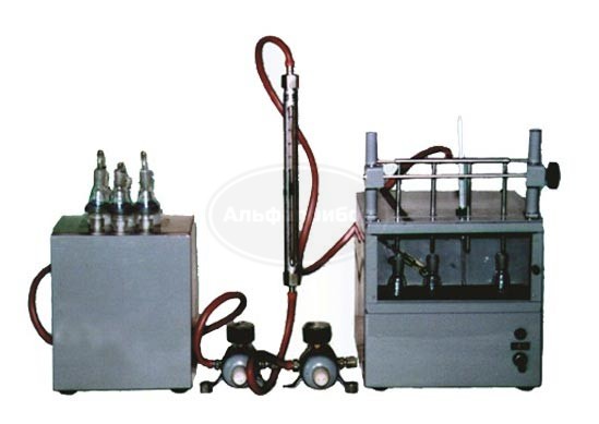 Аппарат МП-1 для определения содержания масла в твердом парафине