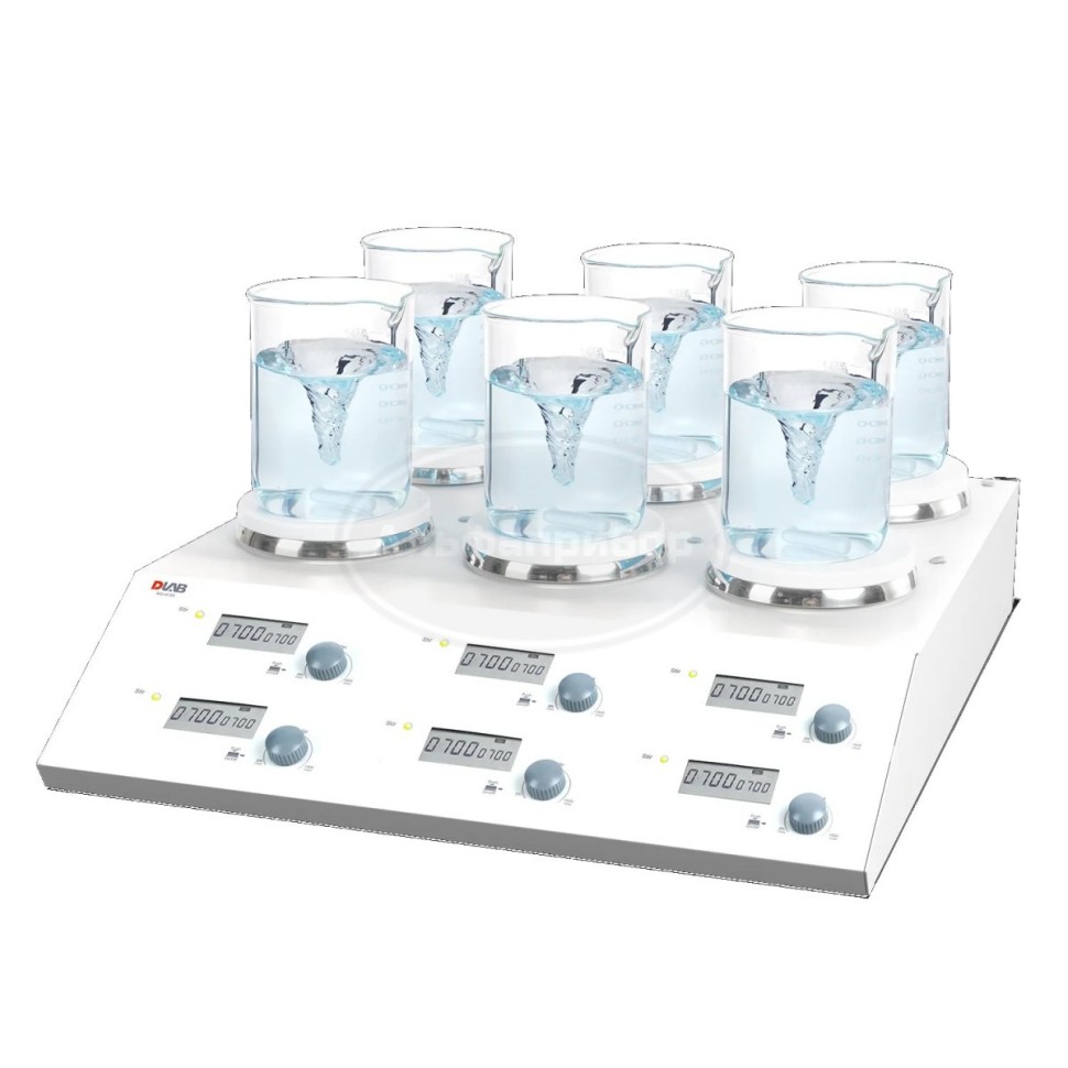 Мешалка магнитная DLab MS-M-S6