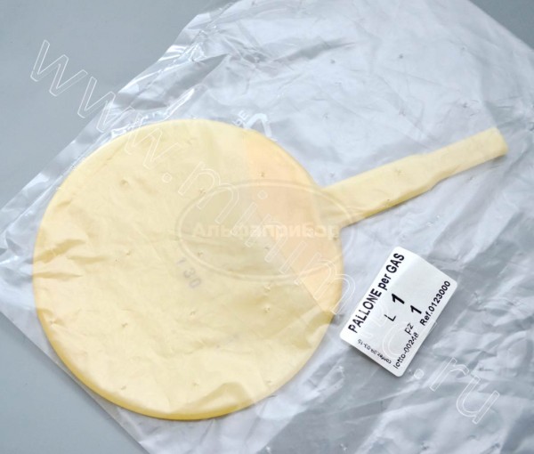 Баллон для отбора проб газа 1000мл, латекс, Kartell, упаковка 1шт