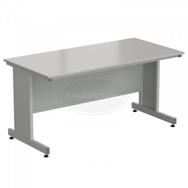 Стол пристенный 1500х750х750 мм, раб. поверхность - Durcon