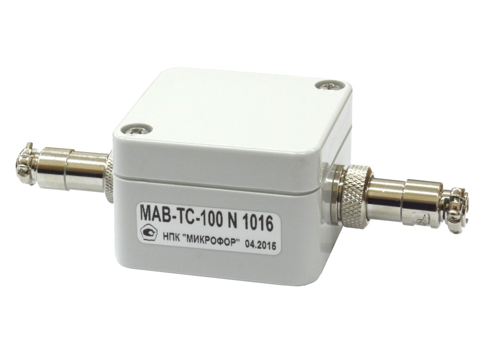 Модуль аналогового ввода МАВ-ТС-100 Микрофор