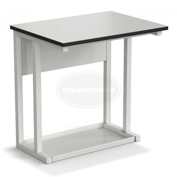 Приставка под дистиллятор (на мойку) 530х400х550 мм белая, поверхность - Labgrade